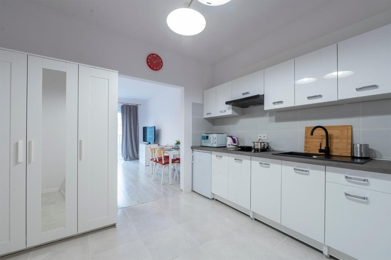Luxury In City -3- Studio Bright & Secure Free Parking Łódź Eksteriør bilde