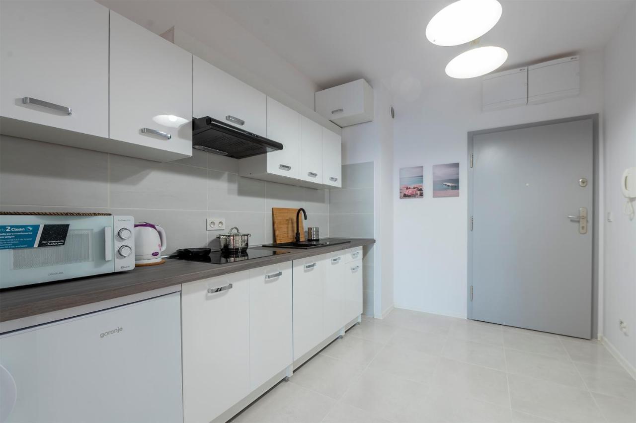 Luxury In City -3- Studio Bright & Secure Free Parking Łódź Eksteriør bilde